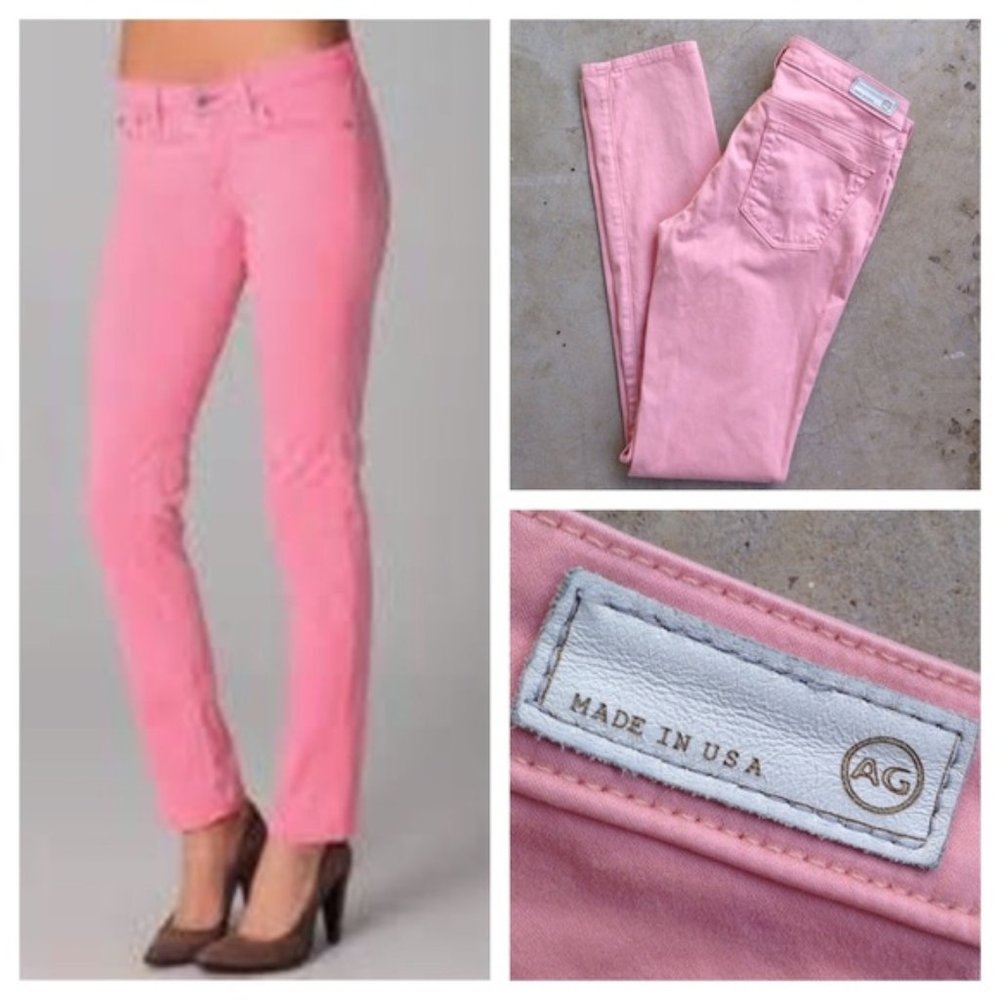 Adriano Goldschmied The Stilt Cigarette Pink Jeans